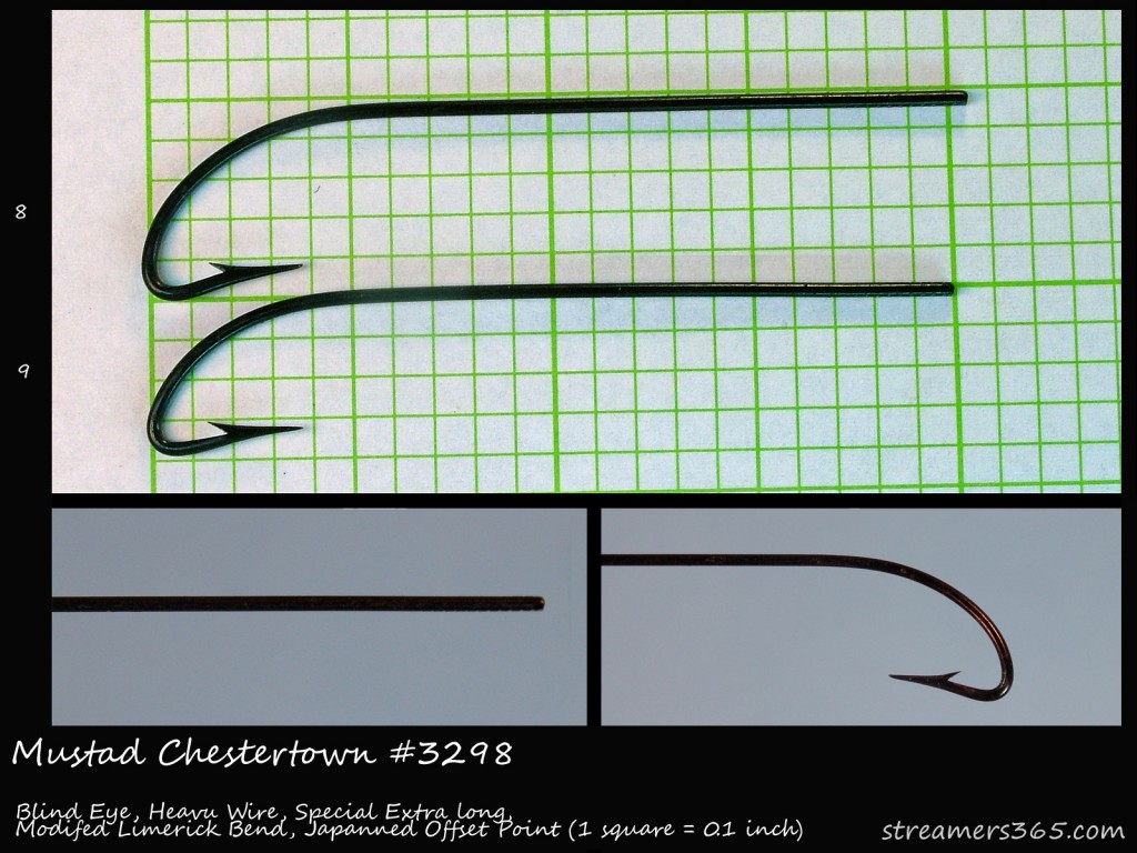 Mustad-Chestertown 3298 Hook Profile Mustad-Chestertown 3298 Hook Profile