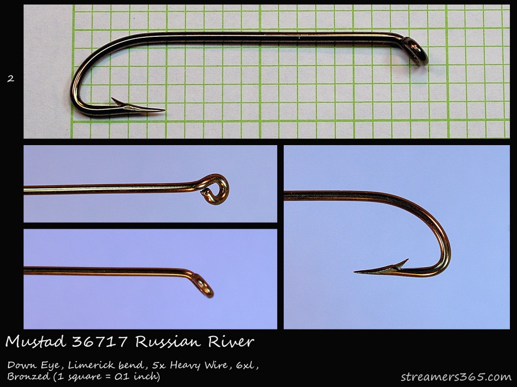 Mustad 36717 Russian River Hook Profile Mustad 36717 Russian River Hook Profile