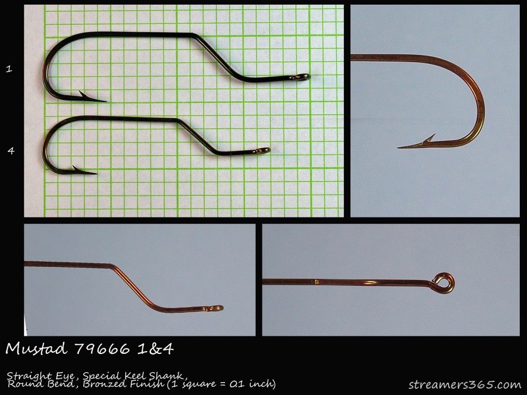 Mustad 79666 Hook Profile Mustad 79666 Hook Profile
