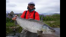 Video thumb for Monster Brown Trout in Iceland