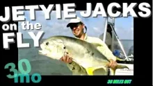 Video thumb for Jack crevalle on the fly
