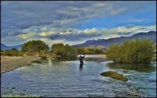 User submitted picture: Flyfishing Rio Chubut